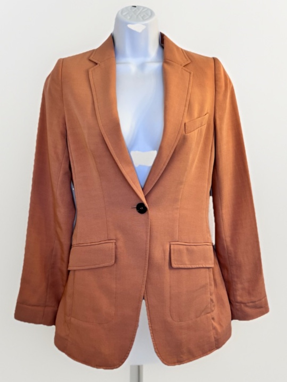 H&M Peach Color Blazer Size 2